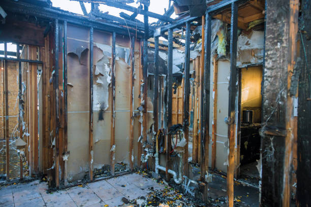 Professional Soot Cleanup technician working in Randolph, WI